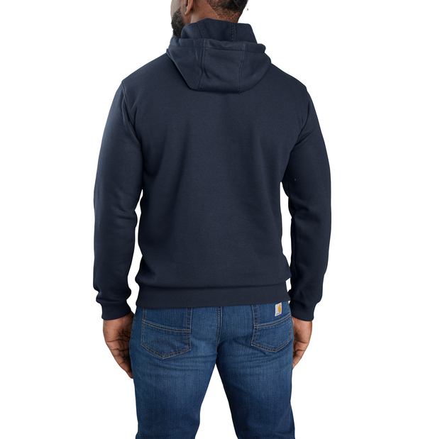 Carhartt Rain Defender Loose Fit Midweight Logo Sweatshirt Navy