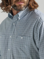 WRANGLER GEORGE STRAIGHT BUTTON UP - GREY