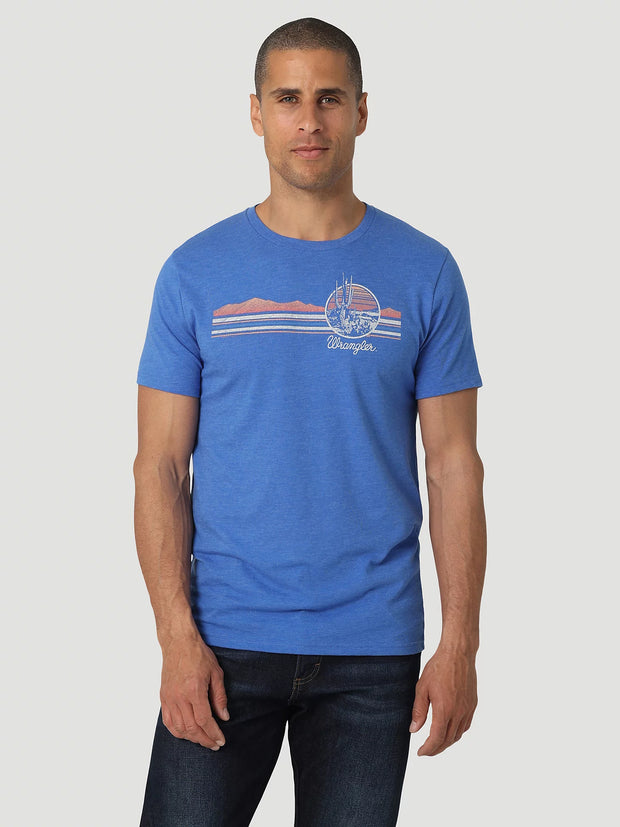 WRANGLER ROYAL BLUE TEE