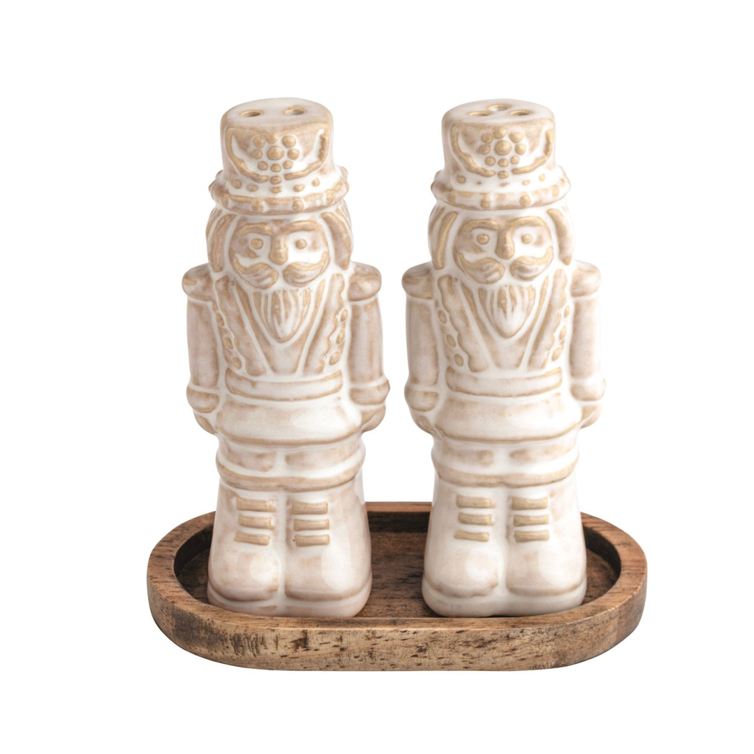 Nutcracker Salt & Pepper Set_Mud Pie_198981100090