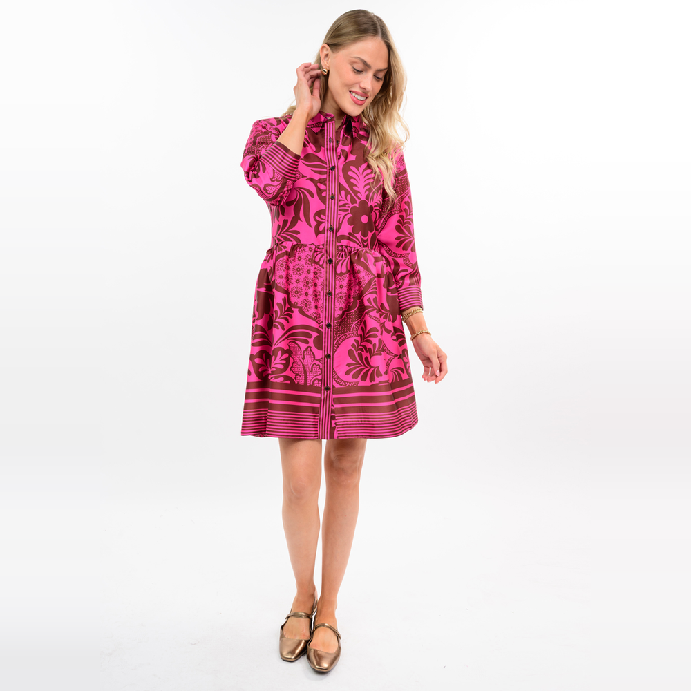 Ivy Jane Border Stripe Dress_IVY JANE_73726