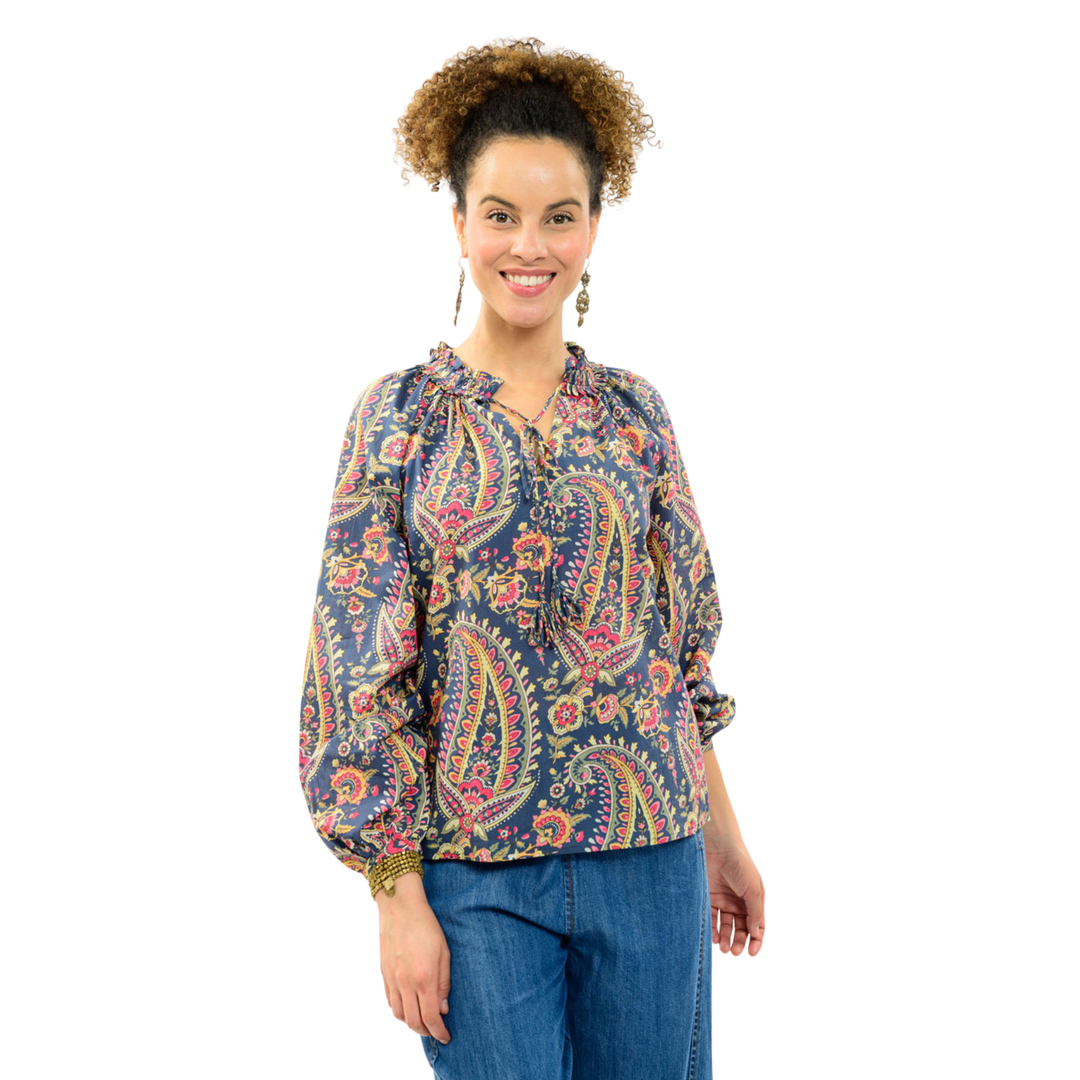 Buff Loop and Tassels Top_Ivy Jane_630412
