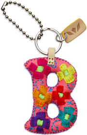 Consuela Pink Felt Alphabet Charms