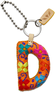 Consuela Orange Felt Alphabet Charms