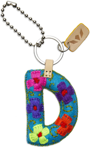 Consuela Turquoise Felt Alphabet Charms