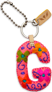 Consuela Pink Felt Alphabet Charms