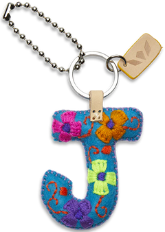 Turquoise Felt J
