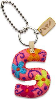 Consuela Pink Felt Alphabet Charms