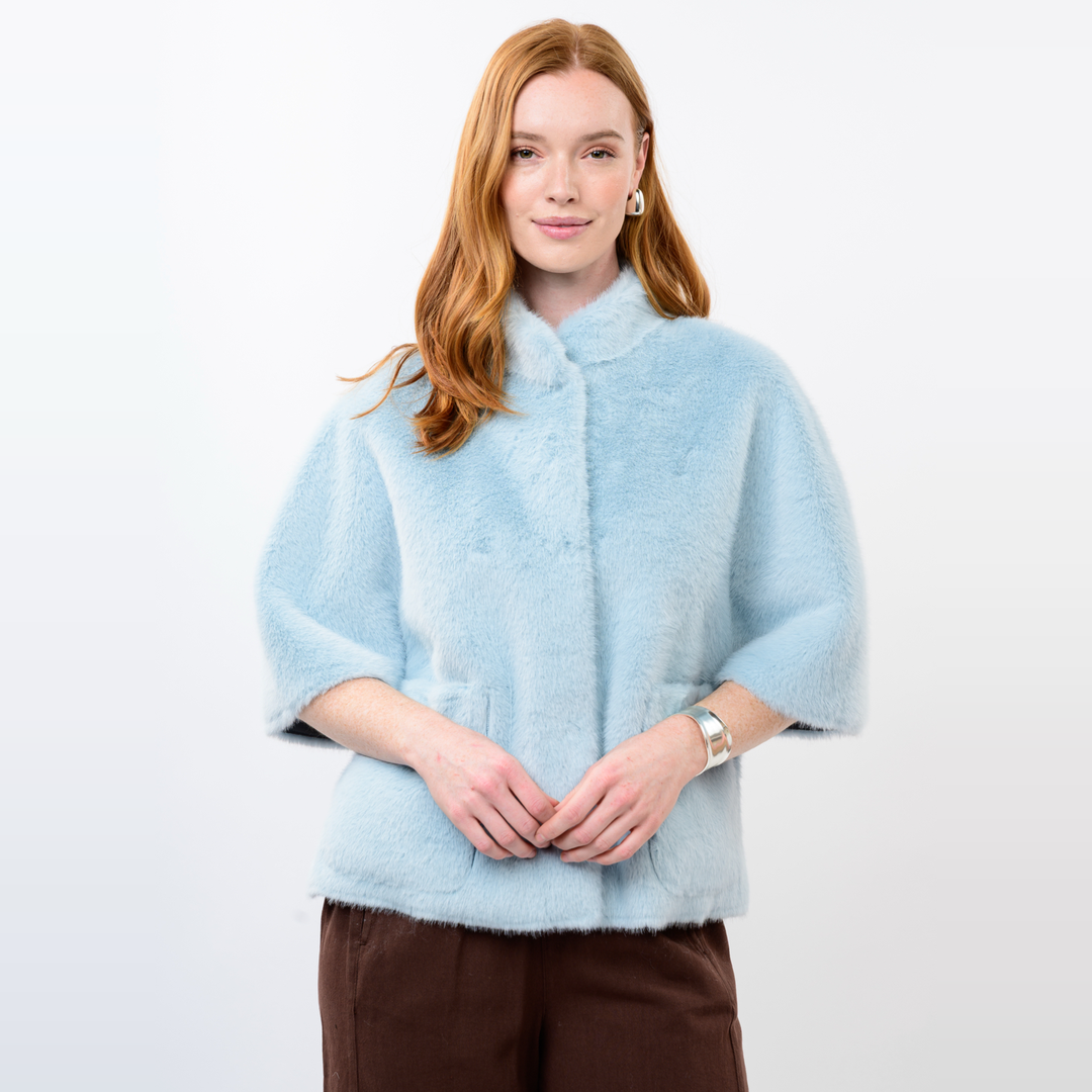 Ivy Jane Faux Fur Capelet_IVY JANE_130255