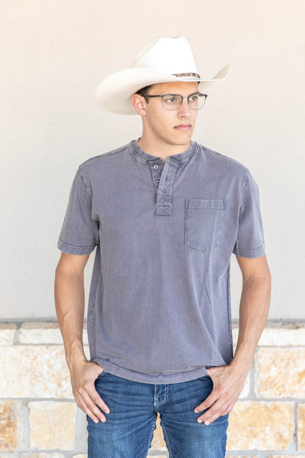 BUCK & DOE'S HENLEY TEE