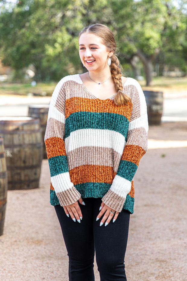 Andree By Unit Striped Sweater