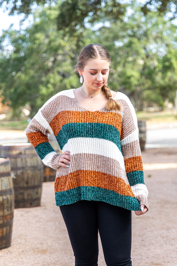 Andree By Unit Striped Sweater