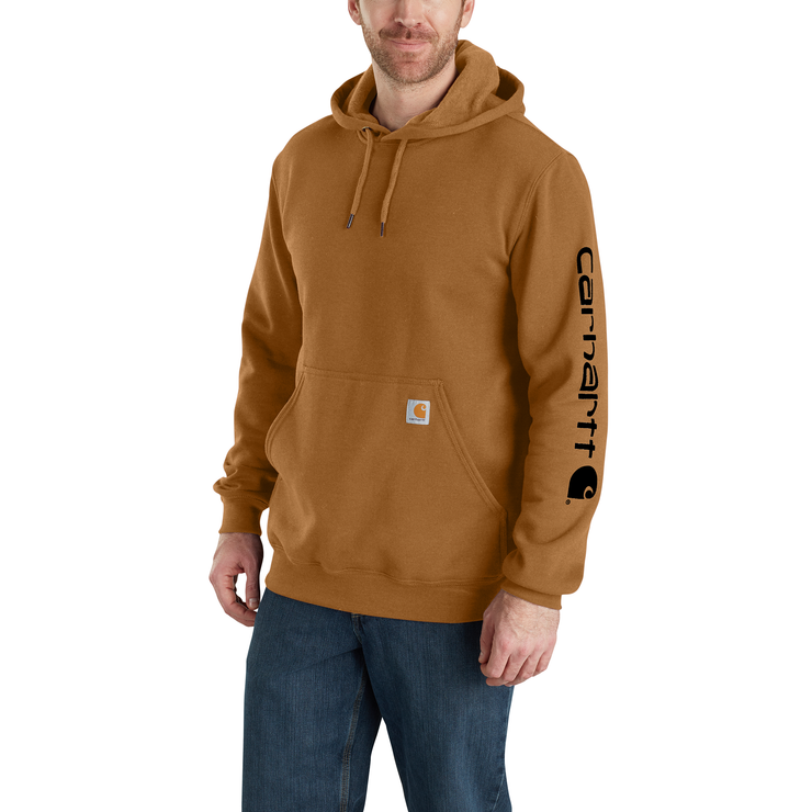 Carhartt Loose Fit Midweight Logo Sleeve Graphic Hoodie