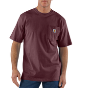 Maroon T-Shirt With Pocket